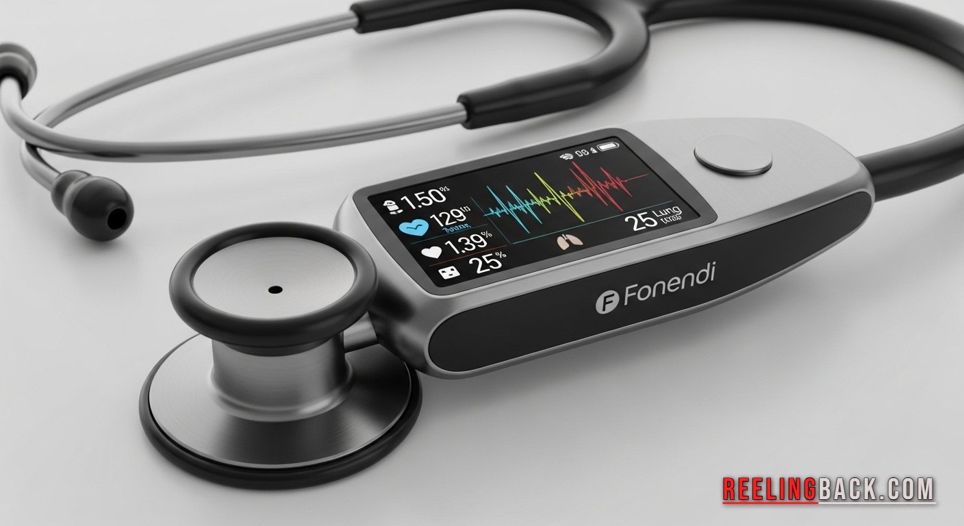 Fonendi advanced stethoscope for accurate heart and lung monitoring in healthcare settings
