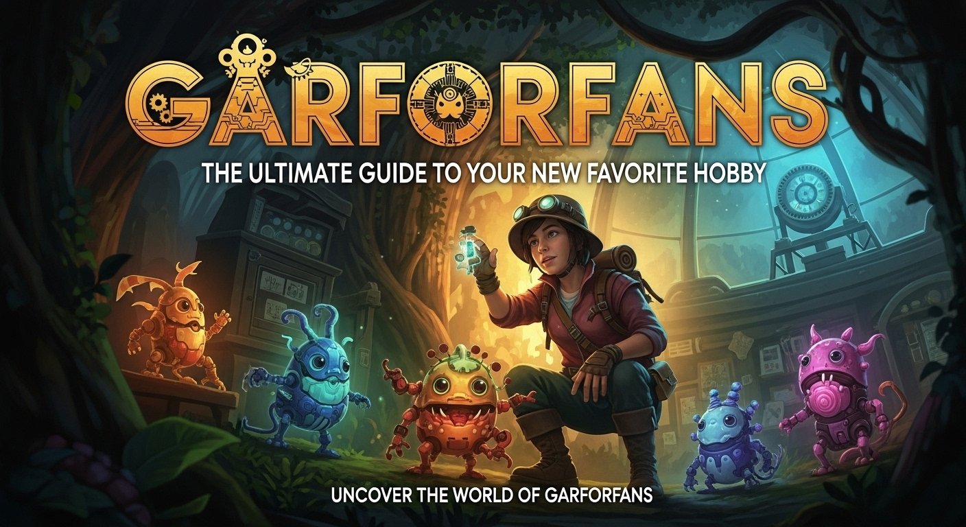 Enthusiast enjoying garforfans hobby, showcasing creativity and engagement with colorful tools and materials