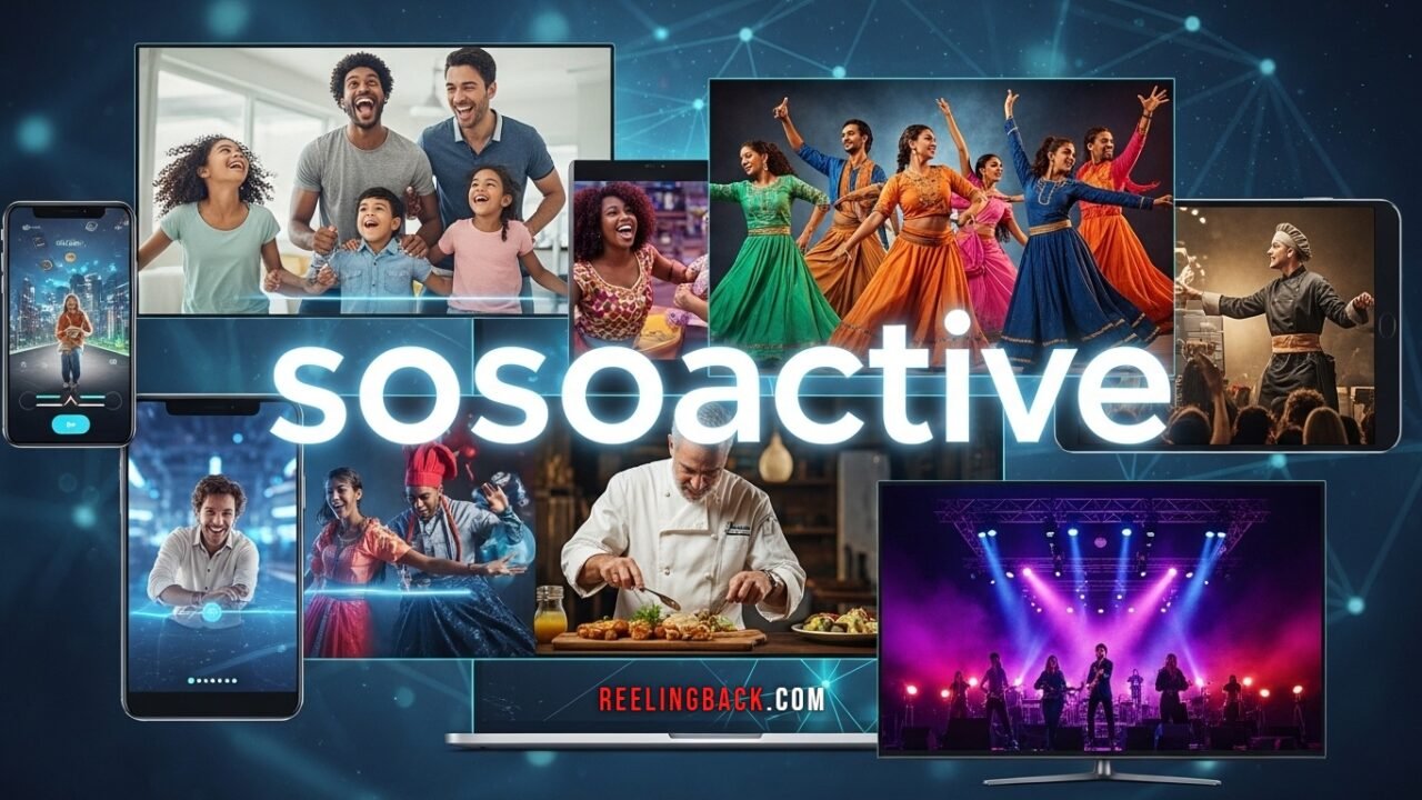 Sosoactive: Entertainment, Culture, Fitness Hub