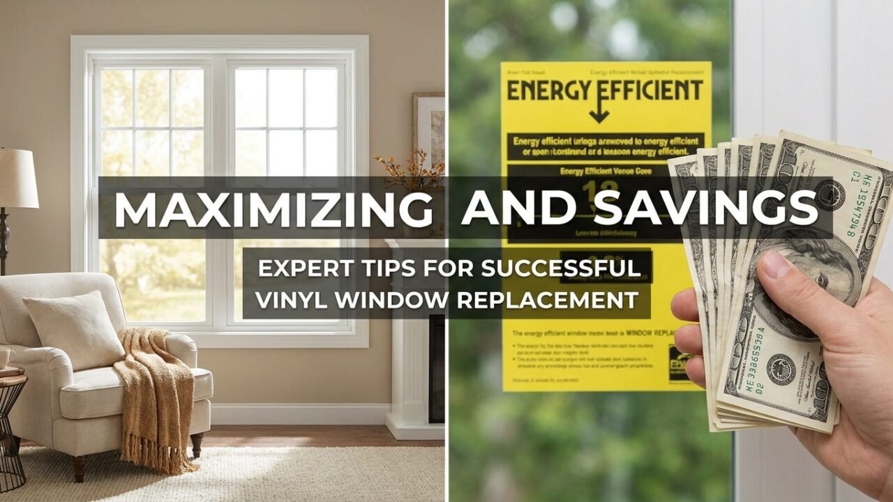 Maximizing Comfort and Savings: Expert Tips for Successful Vinyl Window Replacement