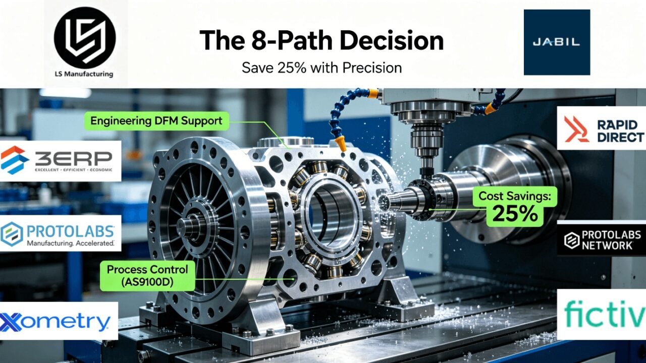 Top 8 Precision CNC Milling Manufacturer: How Technical Decision-Making Saves 25% Costs